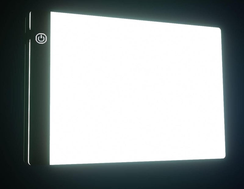 321Wasay A4 Ultra-Thin Portable LED Tracing Light Box Dimmable Tracer Pad Board Adjustable Brightness for Artists Drawing Sketching Trace Animation Artcraft 5d Diamond Painting - Image 1